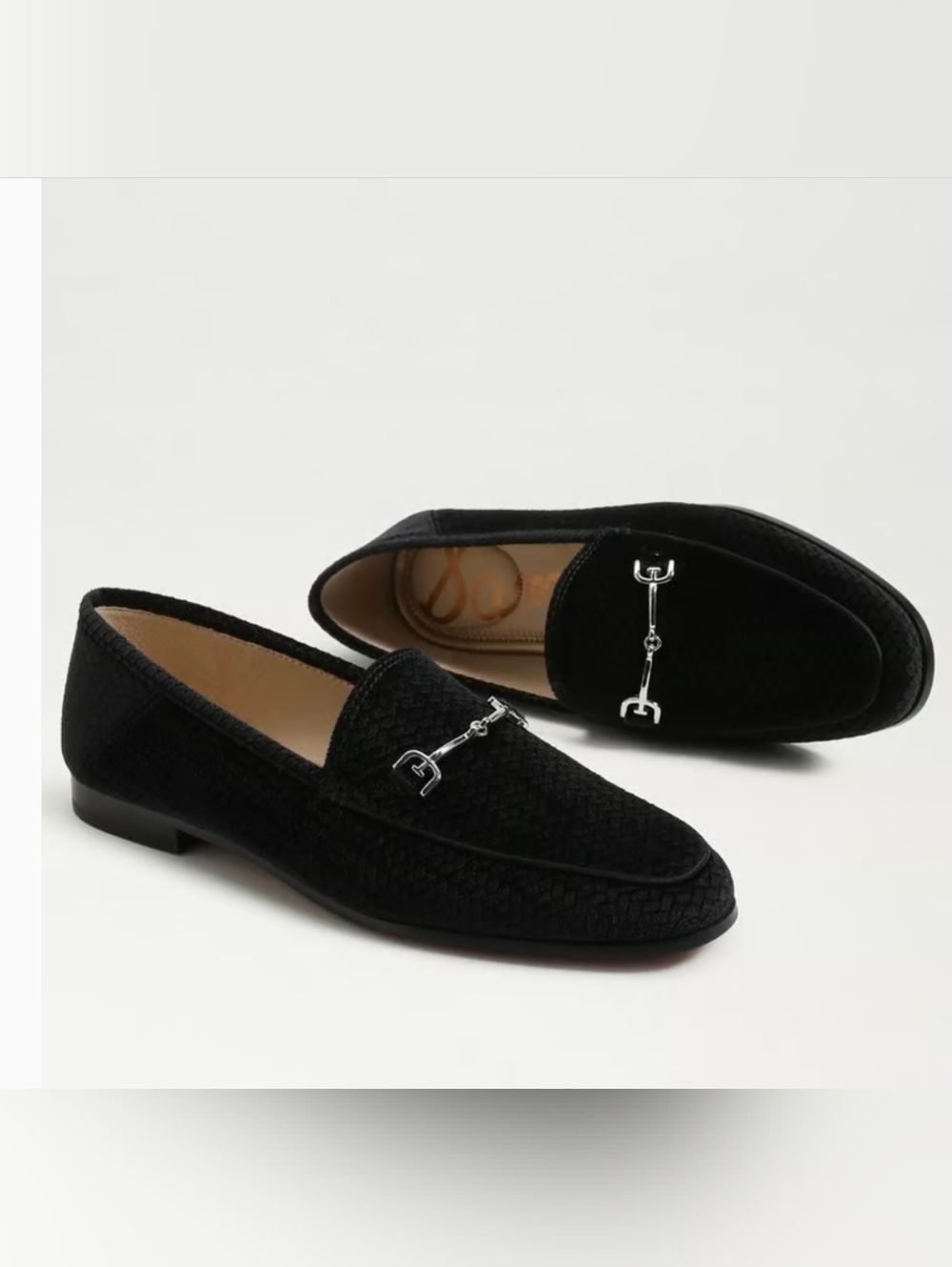 Sam Edelman Black Loraine Bit Loafer Women Size 6.5